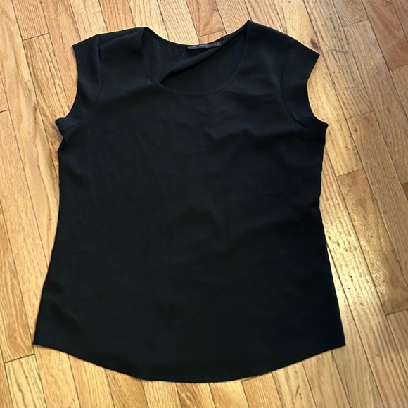 The‎ Limited Semi Sheer Sleeveless Black Blouse Size Large - Picture 1 of 1